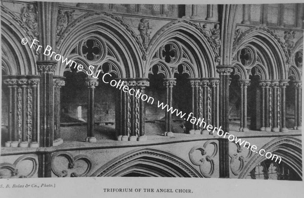 COPY NEGS ENGLISH CATHEDRALS FR.AUBREY BURQUI LINCOLN ANGEL CHOIR